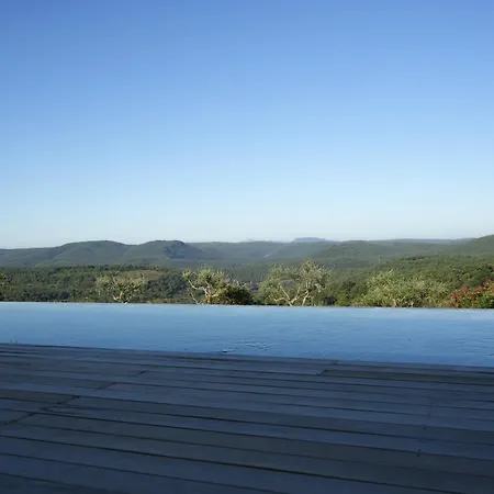 Willa Maison D'architecte Vue Panoramique Piscine Miroir Montclus (Gard)